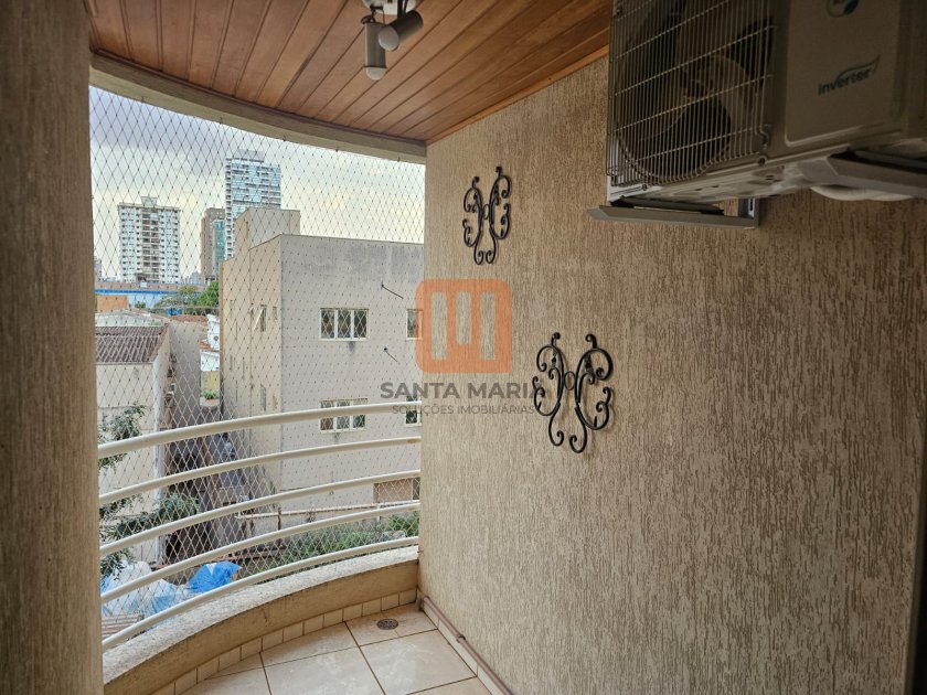 Apartamento para comprar em Jardim Irajá, Ribeirão Preto - Varanda/Sacada (unidade) - foto 3 código 8315