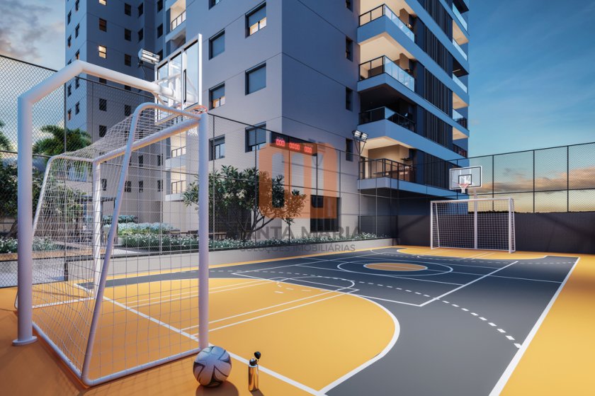 Apartamento para comprar em Olhos D'Agua, Ribeirão Preto - Quadra de esportes (condomínio) - foto 4 código 67361