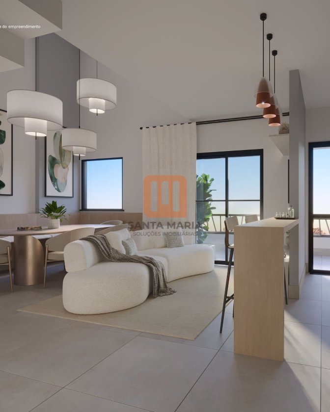 Apartamento para comprar em Vila Do Golfe, Ribeirão Preto - Sala (condomínio) - foto 3 código 77205