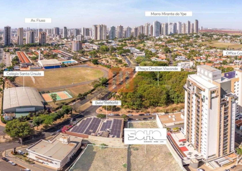Apartamento para comprar em Jardim Canadá, Ribeirão Preto - Mapa (condomínio) - foto 2 código 78304